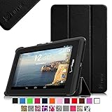 Fintie Verizon Ellipsis 7 Slim Shell Case Cover - Ultra Slim Lightweight Stand for Verizon Ellipsis 7 4G LTE Tablet, Black