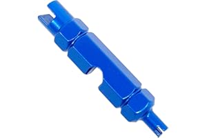 ZUFECY Valve Core Remover, Valve Core Repair Tool for Presta Schrader tubeless Cycling Tires (Blue)