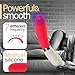 Vibrator 7 Powerful Speeds Rechargeable Waterproof Medical Grade Silicone Wand