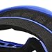 TMS Youth Kids Blue/Silver Punk Dirt Bike Atv Motocross Helmet Mx+goggles+gloves (Medium)