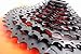JGbike Compatible 10 Speed MTB 4pc groupset for Shimano Deore M4100: Right Shift Lever SL-M4100-R,Long cage Rear Derailleur “RD-M4120-SGS“, Sunrace CSMX3 11-42T Black Cassette, KMC X10 Chain