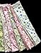 JellyBeadZ Brand Cooling Neck Scarf Sports Bandana -Assorted Flower Patterns - 1 Scarf