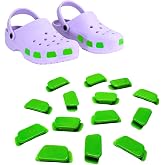 SHUTTERZ 14 Pack Colored Shoe Charms, Compatible with Classic Crocs and All Terrain Crocs, Functional Charms for Girls, Boys, Kids, Teens, Men, Women