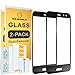 Mr.Shield [2-PACK] Designed For HTC U11 Life [Japan Tempered Glass] [9H Hardness] [Full Cover] Screen Protector with Lifetime Replacement