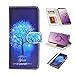 UrSpeedtekLive Galaxy S9 Plus Wallet Case Folio Flip Premium PU Leather Case Cover w/Card Holder Slot Pockets, Wrist Strap, Magnetic Closure Compatible Samsung Galaxy S9 Plus,Believe in Yourself