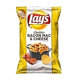 Lay's Cheddar Bacon Mac & Cheese Potato Chips Limited Edition 7.5oz