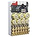 Whizzotech Battery Organizer and Tester for AA AAA C D 9V Battery Storage Holder/Container BL19(Hold 46 Batteries)