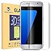 Galaxy S6 Edge Screen Protector, Seacosmo Tempered Glass Screen Protector Cover [ 3D Curved Full Coverage ] For Samsung Galaxy S6 Edge LIFETIME WARRANTY, Clear