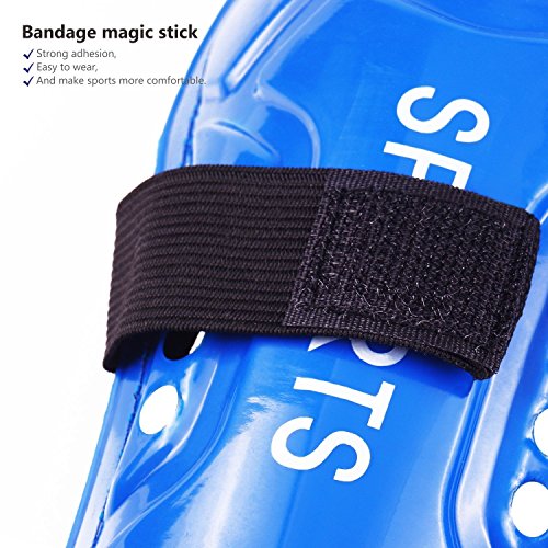 GeekSport Soccer Shin Guards Youth 2 Pair 3 Sizes Shin Pads Child