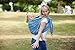 Hip Baby Wrap Woven Baby Carrier for Infants and Toddlers - (Ocean)