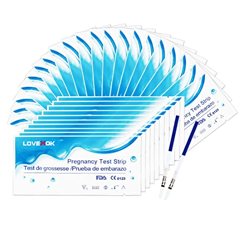 LOVEXOK Home Early Pregnancy Test Strips 100 Count