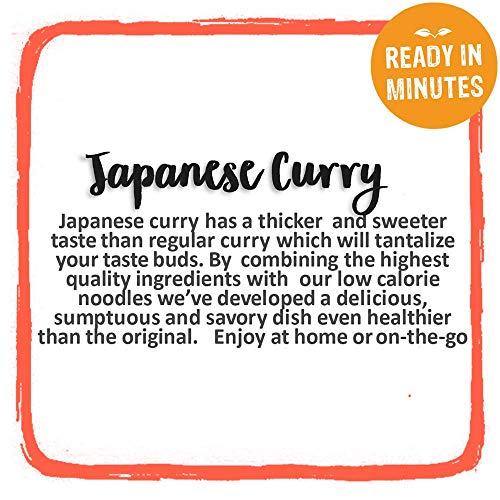 Miracle Noodle Ready to Eat Japanese Curry Noodles Meal, Shirataki