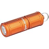 OLIGHT I1R 2 Pro Eos 180 Lumens EDC Rechargeable Keychain Flashlight, Powered by Built-in Rechargeable Battery with Type-C USB Cable, Slim Mini Handheld Light for Everyday Carry (Capsule Orange)