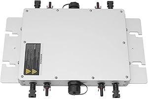 LSYSGSB Solar Micro Inverter, Waterproof IP65 Wvc-1400W Grid Tie Mppt Pure Sine Wave Dc to Ac Solar Grid Tie Micro Inverter Solar & Wind Power Inverters