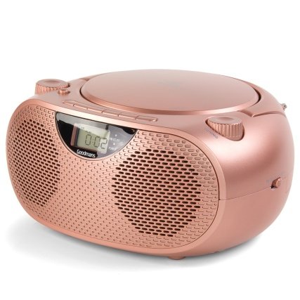 goodmans cd boombox with bluetooth