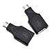 eBoot OTG Adapter USB 2.0 Micro Male to Female Converter for Android Mobile Phones and Smart Tablets, 2 Pack