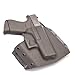 GunfightersINC Ronin OWB Holster for Glock 43, Black (Right)