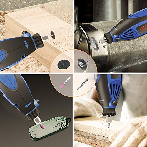 AUTSCA Multifunktionswerkzeug Drehwerkzeug Mit 168 teiligen Zubehörset und 4 Aufsätzen mit viel Zubehör beliebter… – Bild 5