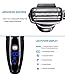 SURKER Beard Trimmer Men's Electric Foil Shavers Razor Electric Travel Shaver USB Charger Dry/Wet Lithium Battery Grooming Kit Waterproof Rechargeable LCD Display Travel Pouch Best Gift Black