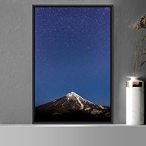 signwin Framed Canvas Wall Art Night Stars Astronomy...