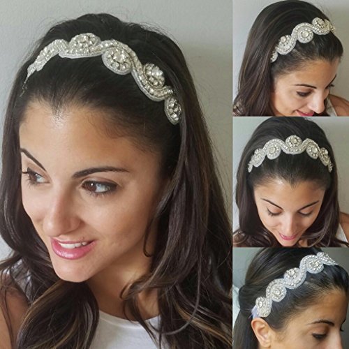 Wardani, Crystals headband , for special occasion