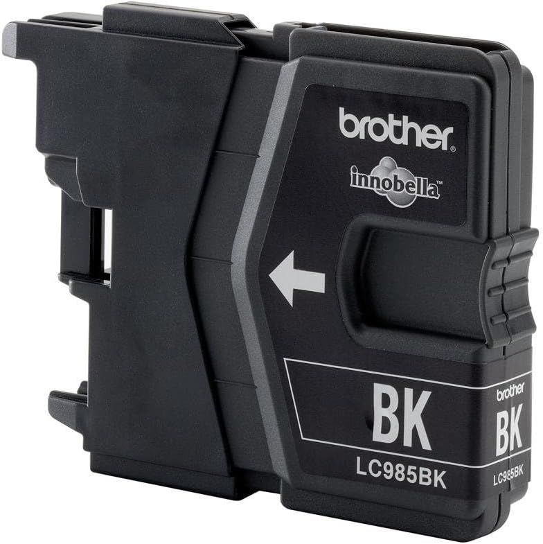 Brother LC985BK Black Ink Cartridge Single Pack Standard Yield Brother Genuine