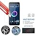 [2 Pack] HTC Desire 12 Plus Screen Protector, KATIAN HD Clear Protector [Anti-Scratch] [Anti-Fingerprint] [No-Bubble] [Case-Friendly], 9H Hardness Tempered Glass Screen Film for HTC Desire 12 Plus