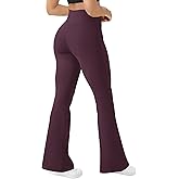 AB-Eleven Women's Yoga Pants Bootcut Flare Leggings Flared Bell Bottom Leggings High Waisted Workout Pants Tummy Control