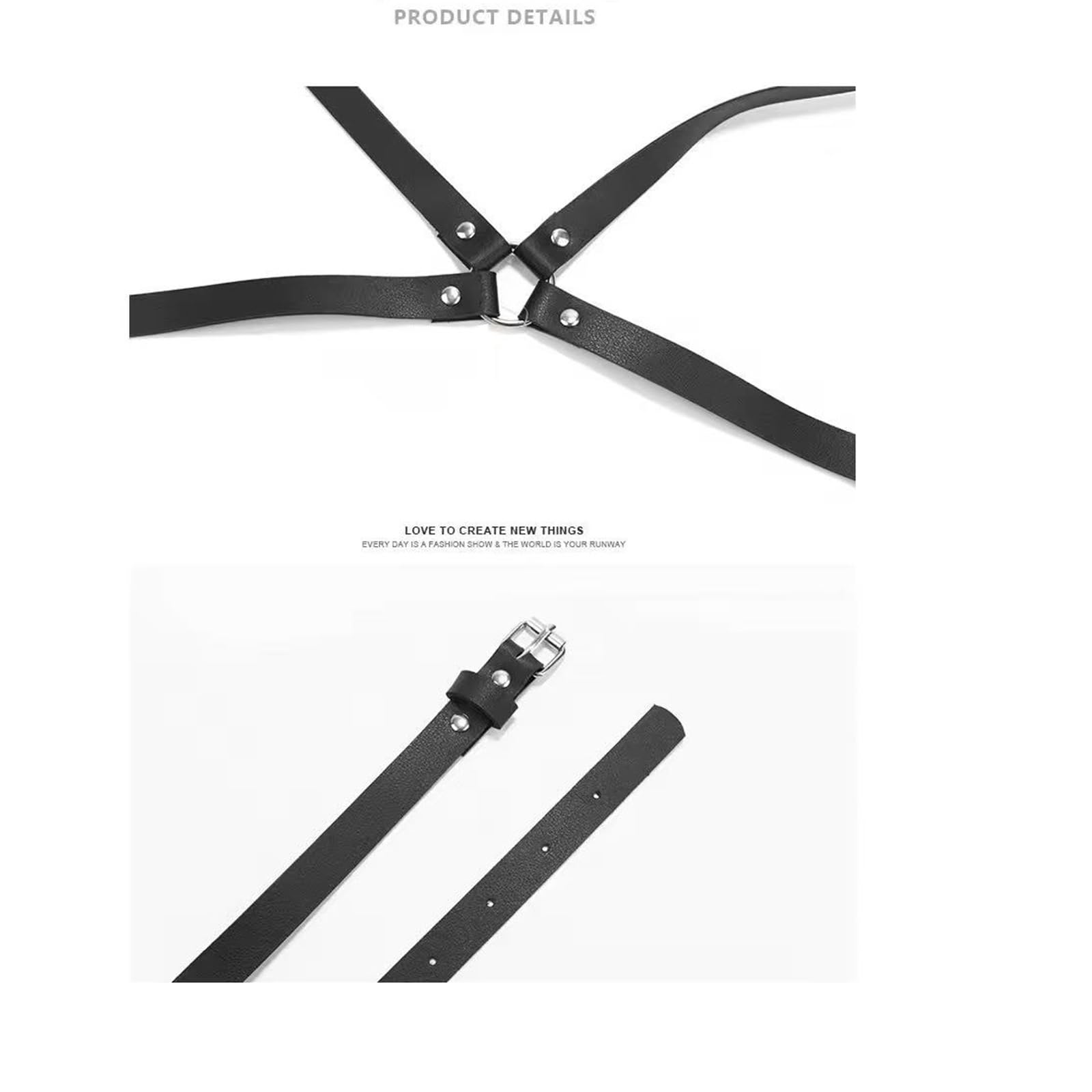 Sexy Bdsm Games Tools Goth Leather Lingerie Garter Belt Body Thigh Harness Women Punk Retro Bondage Suspenders Adults