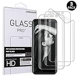 Galaxy S8 Screen Protector [3-Pack], cresawis Full Screen Coverage 3D PET HD Screen Protector Film for Samsung Galaxy S8