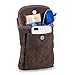 Ranboo Crossbody Phone Purse, Canvas Shoulder Bag Belt Clip Loop Cell Phone Pouch Compatible for iPhone XS Max XS XR 7 8 Plus Holster Case Note 9 8 Zipper Pocket Men Travel Wallet Waist Bag Army Grey