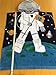 Athaelay Cotton Beach Towel for Age 2-7 Years Boy/Girl Toddlers and Kids, Multi-use for Bath/Shower/Pool/Swim, Hooded Poncho Bathrobe with Drawstring Bag, Astronaut Theme