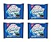 Oreo Baskin Robbins Mint Chocolate Chip Cookies - Pack of 4 Bags - Limited Edition Flavor - Mint and Chocolate Flavor Cremes with Chocolate Chips