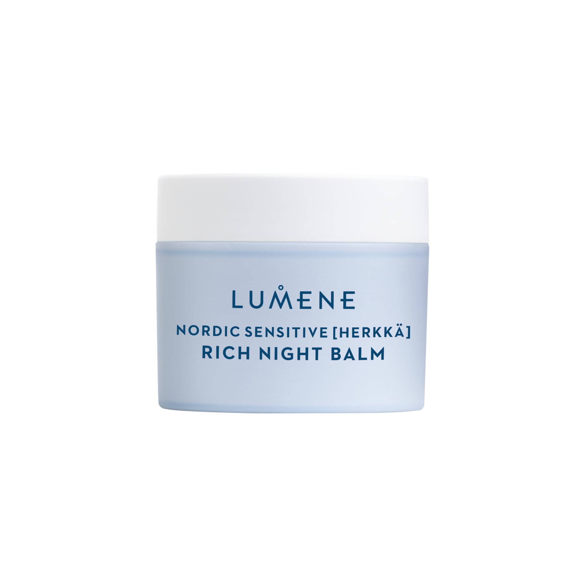 LUMENE Nordic Sensitive Rich Night Balm for Sensitive Skin, Vegan & Fragrance-Free Night Cream, 50 ml