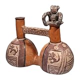 Huaco Silbador-Peruvian Whistling Vessel - Jaguar