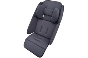 Colukii Stroller Insert Liner Cushion Seat Compatible with Uppababy Vista, Vista V2, Cruz, Cruz V2, RUMBLESEAT V2 and RUMBLESEAT V2+, Skin Friendly Fabric (Dark Grey)