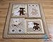 GEENNY Boutique 13 Piece Crib Bedding Set, Baby Teddy Bear