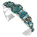 Turquoise Bracelet Sterling Silver 925 Genuine Turquoise