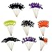 Antner Halloween Cupcake Topper Wrappers Halloween Party Cupcake Decor Food Picks, 48 Pieces