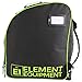 Element Equipment Boot Bag Deluxe Snowboard Ski Backpack Black/Lime