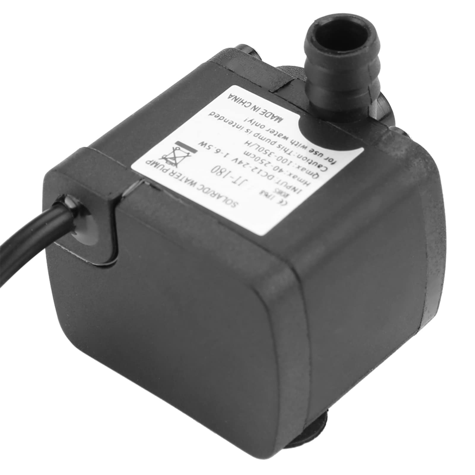 Mini DC Brushless Low Noise Water Pump JT-180A-24 for Solar Water Heater Fish Tank 24V -40℃~100℃