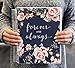 Premium Wedding Planner, Wedding Organizer, Engagement Gift, Always and Forever, 12 Organized Sections 8.5x11