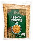 Jiva USDA Organic Moong Dal Yellow - 2 Pound (Split Mung Beans Washed)