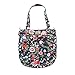 JuJuBe Limited Edition Be Light Everyday Lightweight Zippered Tote Bag, Midnight Posy