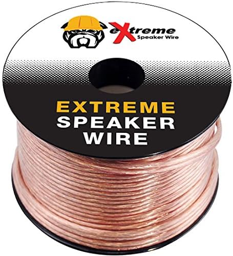 eXtreme Speaker Wire, 18AWG 2-Conductor Stranded Cable (100 Feet, Green)