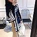 Changx Girl's and Lady's Fashion style Luxury Warm Silk Scarves Turbafor Four Seasons (#S2)