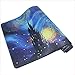 LIEBIRD® Extended XXXL Gaming Mouse Pad - Dimension - Portable with Extended XXL Size - Non-Slip Rubber Base - Special Treated Textured Weave with Precision Control (Starry Night)