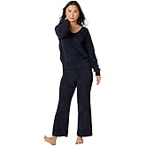 Softies Marshmallow V Neck Lounge Set for Women Ultra Soft 2 Piece Loungewear with Relaxed Top and Straight Leg Pants