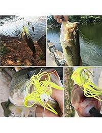 NetAngler Fishing Lures 9pcs   5pcs Spinner Bait para Shad Pike Bass Colorado   Willow Blade