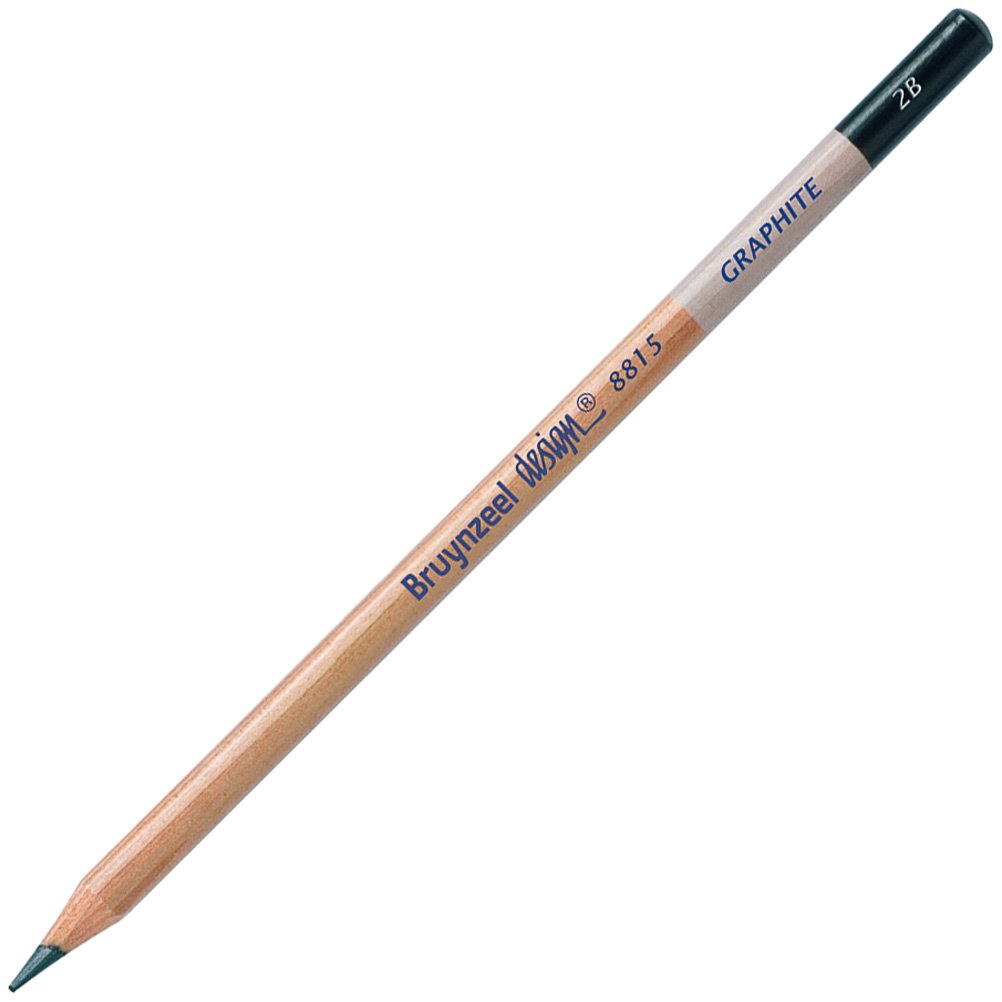 Royal Talens Bruynzeel Design Graphite Pencil, 2B Lead